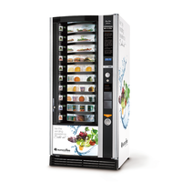 Máquinas Expendedoras de Bebidas y Snacks Combinadas de Alta Calidad con Sanitización UV, Integración SDK, Construcción de Acero Inoxidable, ADA