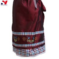 Robe Dirndl Femme Grande Taille Respirante Écologique de Haute Qualité à Taille Naturelle Longueur Genou Été 2025 – Prix Bas de Gros