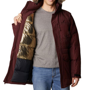 Veste parka à capuche pour homme, service OEM, logo frontal personnalisable, imperméable, écologique, utilisation hivernale - Product Image 4