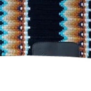 Tapis de selle western multicolore à motif Navajo, tissé à la main en laine, contourné, confortable et durable, pour cheval - Product Image 3