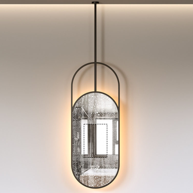 Smart Creative Two Circles Mirror Lamp
