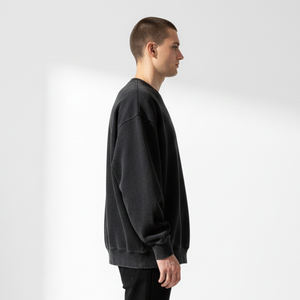 Sudadera Cómoda para Hombre con Cuello Redondo, 100% Algodón, Personalizable, Diseño Vintage Ecológico, Sudadera con Capucha de Alta Calidad y Peso Pesado - Product Image 5