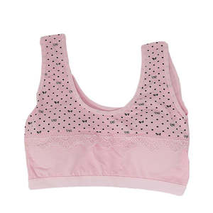 Sujetador de espuma para niñas Biddies - Rosa claro - Product Image 1
