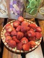 Gefreeze-droogde (FD) Durian Fruitmix met siroopconservering, rechtstreeks uit Vietnam, bulkverpakking