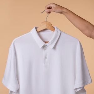 Camiseta ajustada de golf para Polo Estilo de punto de verano de alta calidad con logotipo bordado personalizado Nuevos hombres formales - Product Image 1