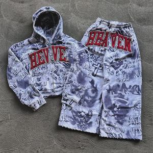 Diseño de Logotipo de Marca Personalizado, 66% Algodón, 34% Poliéster, Gris Piedra y Gris Jaspeado, Calidez Estándar - Product Image 1