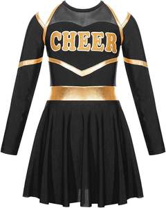 ชุดยูนิฟอร์มเชียร์ลีดเดอร์สำหรับผู้ใหญ่ แบบสั่งทำพิเศษสำหรับทีมโรงเรียนหญิง กระโปรงเชียร์ลีดเดอร์ ขายตรง - Product Image 6