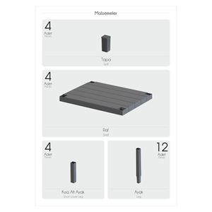 3-Tier Shelved Vegetable Rack Set, Potato, Onion, Garlic <b>Storage</b> <b>Box</b>, and 4-Tier Ombeg <b>Shelf</b> Set - Product Image 1