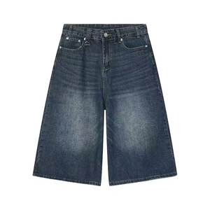 High Quality <b>Baggy</b> Denim <b>Shorts</b> Jeans <b>Shorts</b> <b>Men</b> Denim Vintage - Product Image 4