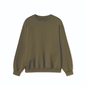 Prix pas cher 2025 nouveauté qualité supérieure poids lourd 100% coton sweat uni motif solide Streetwear Offre Spéciale - Product Image 1