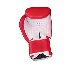 Guantes de boxeo de cuero genuino de nuevo diseño con correa de cierre de bucle fabricados en Pakistán para la venta en artes marciales a bajo precio - Product Image 4