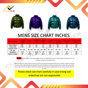 Chaqueta Acolchada de Primavera para Hombre, Cuello Alto, Acolchado, con Cierre - Product Image 6