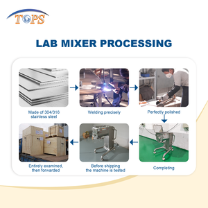 Stainless Steel Small Lab <strong>Mixer</strong> for Starch Flour Spices Small Powder Mixing Machine 40L - Product Image 5