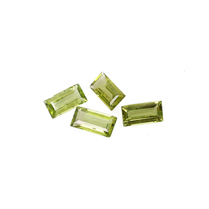 Peridoto Natural, Corte Rectangular de 12x6 mm, 2.87 Quilates, 1 Pieza, Gema Suelta para Joyería, Anillo Artesanal - Product Image 4