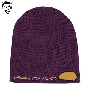 Gorras de invierno con logotipo personalizado de Jacquard para hombre-¡Sombreros de lana de punto de alta calidad en su elección de colores! - Product Image 5