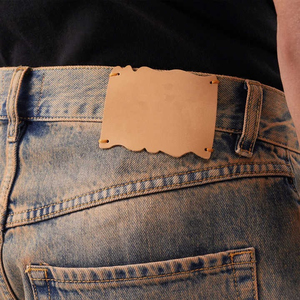 Vente en gros 2025 Shorts de sport décontractés grande taille 100% coton pour hommes Denim vieilli de haute qualité Couleur solide OEM personnalisé Rue avant - Product Image 6