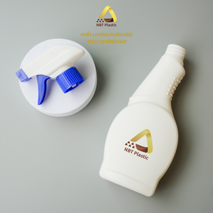 OEM Supply 350ml White HDPE Plastic Pump <b>Spray</b> <b>Bottle</b> Detergent and Cleanser <b>Bottle</b> with Chemical <b>Trigger</b> Sprayer - Product Image 5