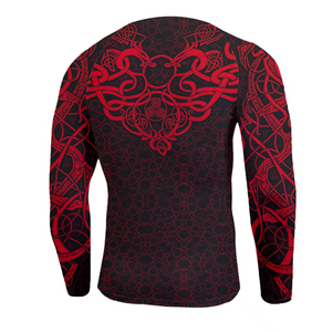2025 dernière conception personnalisée Rash Guards Compression personnalisée séchage rapide nouveau extensible à manches longues hommes Rash Guard - Product Image 5