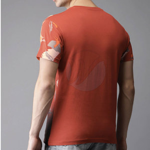 Camiseta de secado rápido de microfibra de talla grande para hombre de MOQ bajo Diseño personalizado para sublimación - Product Image 3