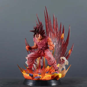 Figurine Kaiouken Goku pour Dragon Ball, état neuf, modèle de style militaire, jouet de collection, décoration et promotion, boîte incluse - Product Image 4