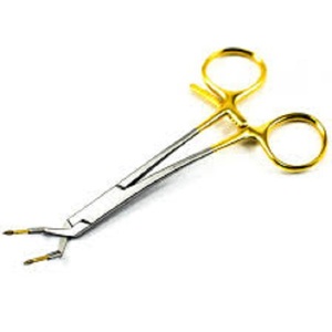 Pinza de agarre TC Keramo, soporte de corona curvada, insertos de diamante de mandíbula - Product Image 2