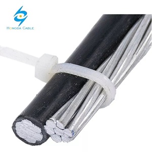 Câble Aluminio 8 6 2 AWG AL <span class=keywords><strong>Duplex</strong></span> Isolé <span class=keywords><strong>Duplex</strong></span> Triplex Quadruplex Service Drop Cable - Product Image 4