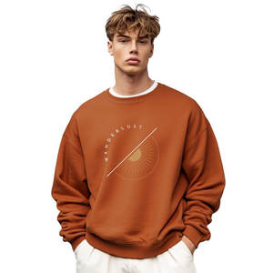 Sweat-shirt classique surdimensionné pour homme, doux et confortable, streetwear d'hiver, sweat-shirt surdimensionné tendance pour homme - Product Image 1