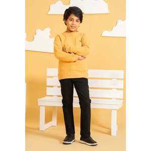 กางเกงขายาวทรงตรง RAMI Sporty Style ผ้าฝ้ายทวิล 100% สีเข้ม ทรงหลวม สไตล์คาร์โก้ สำหรับธุรกิจ มีซิป ไซส์ XL - Product Image 3