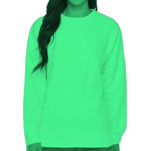 Camiseta personalizada de manga larga de Color sólido de estilo básico para mujer Fabricante OEM Camiseta lisa de algodón 100% de alta calidad para mujer - Product Image 4