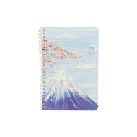 Hardcover Anime Notizbuch Tagebuch A5 Spiralblöcke & Schreibunterlagen für Schule, Büro, Kinder, Mädchen und Studenten