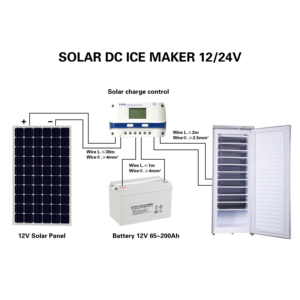 <span class=keywords><strong>Prix</strong></span> d'usine, machine à glaçons solaire de 198 L de haute qualité pour usage commercial - Product Image 1