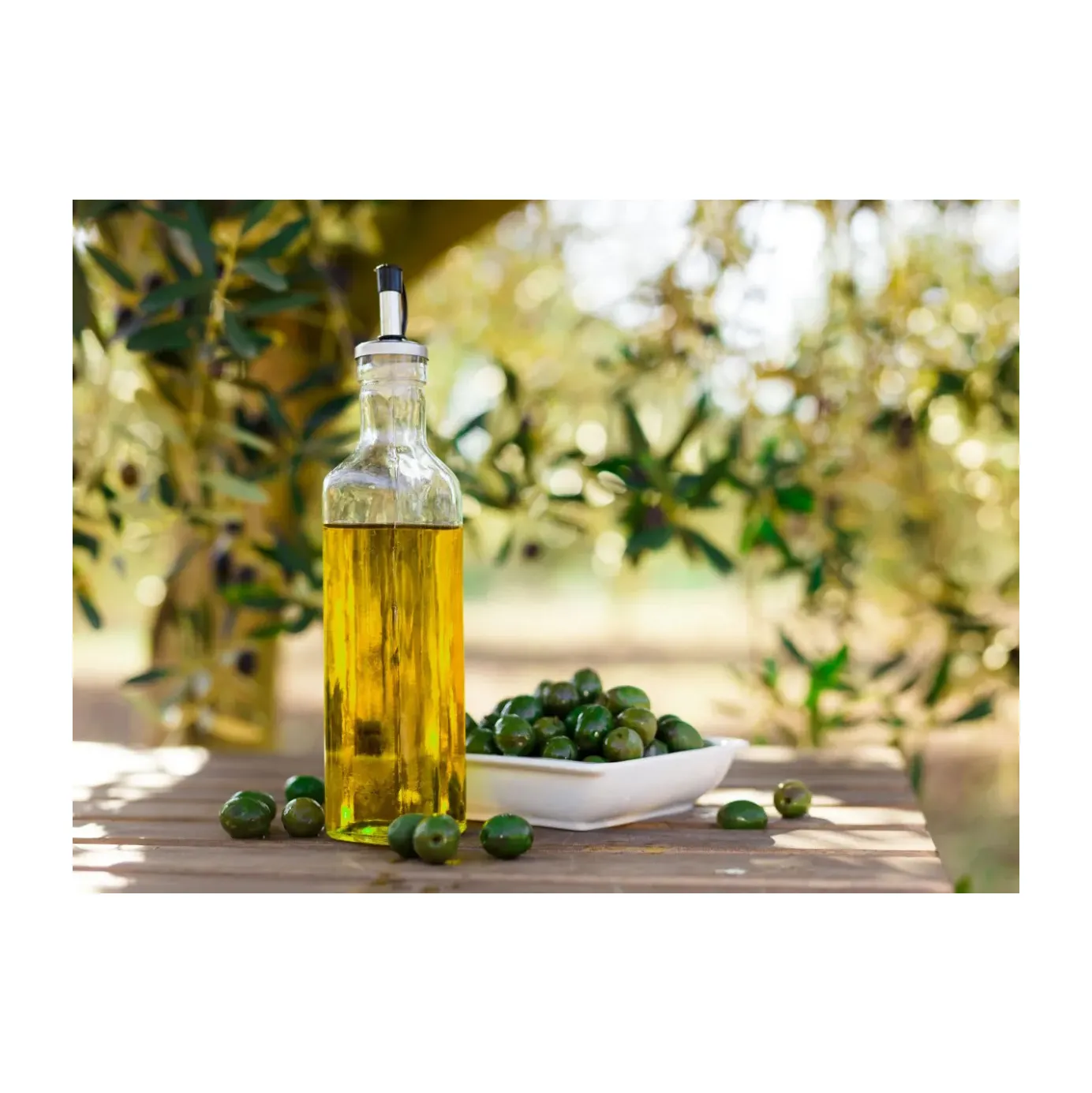 Aceite de oliva puro natural de alta calidad, aceite de oliva para cocinar con aroma refrescante