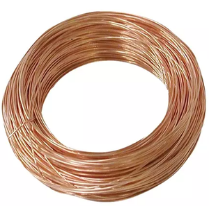 Déchets de fil de cuivre brillant bon marché 99.95%-99.99% Pureté Fil électrique DE Fabricant professionnel à vendre - Product Image 1