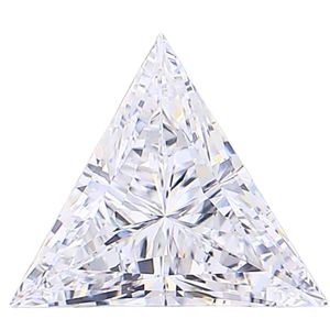 Diamante de Laboratorio Trillion de 2 Quilates, Corte Trillion, Claridad VS2, Color D, Certificado IGI - Product Image 2