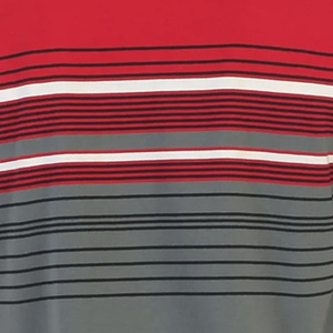 Polo a rayas para hombre hecho con tela de algodón suave y Cuello clásico para trajes casuales elegantes - Product Image 5