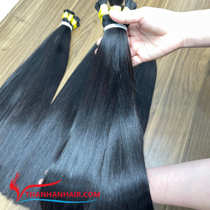 2025 Extensions de cheveux humains vietnamiens droits naturels de qualité supérieure cheveux en vrac vierges non transformés prix de gros - Product Image 6