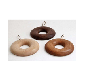 Dessous de plat ronds en bois de nouvelle conception Sous-verres de tasse de cercle en bois pour les ustensiles de cuisine à la maison et la pièce de conception simple - Product Image 6