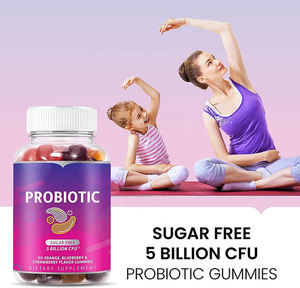 2025 caliente para adultos apoyo inmunológico y digestión 10 mil millones de UFC vitaminas sin azúcar gomitas prebióticas probióticas para mujeres - Product Image 3