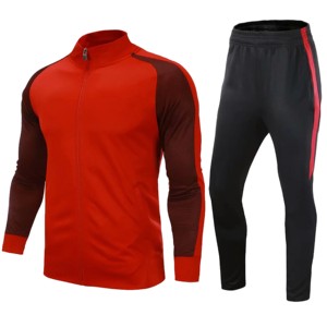 Top Custom concevez votre propre survêtement vêtements de sport en polyester de haute qualité pour hommes poches zippées survêtement homme 100% Polyester - Product Image 1