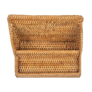 Panier de rangement multifonction moderne en rotin naturel fait main Artex Green Earth, écologique, pour bureau et articles de toilette - Product Image 2