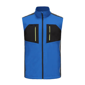Custom Winter Plus Size Men's Gilet Zipper <b>Clip</b> Polyester Spandex Spring Soft Shell Vest <b>for</b> Golf Softshell Vest Breathable - Product Image 4