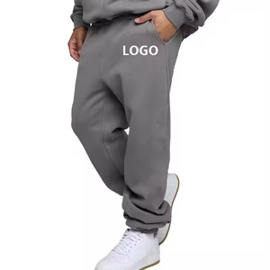 Pantalones deportivos casuales Pantalones de chándal de gimnasio cómodos para hombres Servicio OEM de fábrica grueso y cálido - Product Image 1