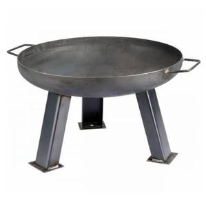 Latest Design Round Shape Iron Fire Pit With Cover Premium Quality Outdoor <b>Garden</b> <b>Wood</b> <b>Burning</b> Black Metal Fire Pits - Product Image 6