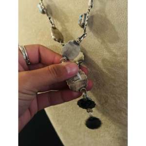 Conjunto de Collar Lariat Golden Hills de Thomas Francisco, con Turquesa y Plata de Ley, Cadenas con Cuentas de Cobre de Estilo Religioso, para Fiestas o Regalos - Product Image 5
