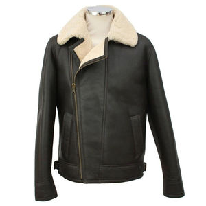 Chaqueta de Alta Calidad al por Mayor para Invierno y Chaqueta de Cuero Personalizada con Logotipo, Diseño Nuevo y Ligero, de Piel de Oveja para Unisex - Product Image 6