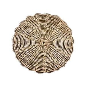 Chargeur de napperon en rotin de caboteur de Tabware de conception spéciale de DHT Handicraft tissé à la main au Vietnam - Product Image 3