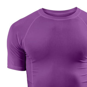 Wholesale Customized Athletic Running Sports Wear Compression <b>T</b>-<b>shirt</b> <b>Men's</b> <b>Muscle</b> Fitness Clothes O Neck <b>T</b> <b>Shirts</b> - Product Image 5