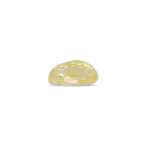 Saphir Jaune Naturel Facetté (Pukhraj) - 7,56 Carats Pierre Libre Calibrée Coupe Émeraude Ovale Marquise Couleur Rouge - Product Image 2