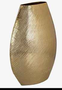 Juego de Jarrones de Flores Altos de Aluminio Martillado a Mano de Lujo en Acabado Plateado y Bronce, Macetas y Jarrones de Metal al por Mayor - Product Image 5