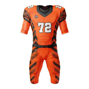 2025 personalizado clásico uniforme de fútbol americano de manga corta OEM ODM Venta de servicio al por mayor - Product Image 1